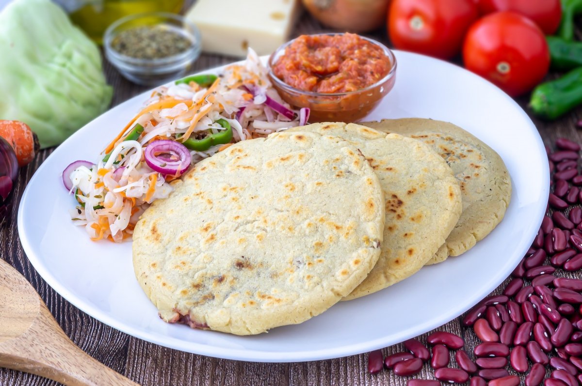 Receta de Pupusas
