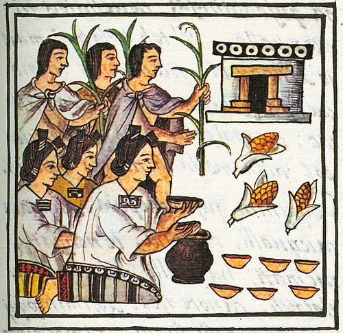 Historia de los tamales de elote