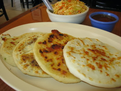 Pupusas de El Salvador