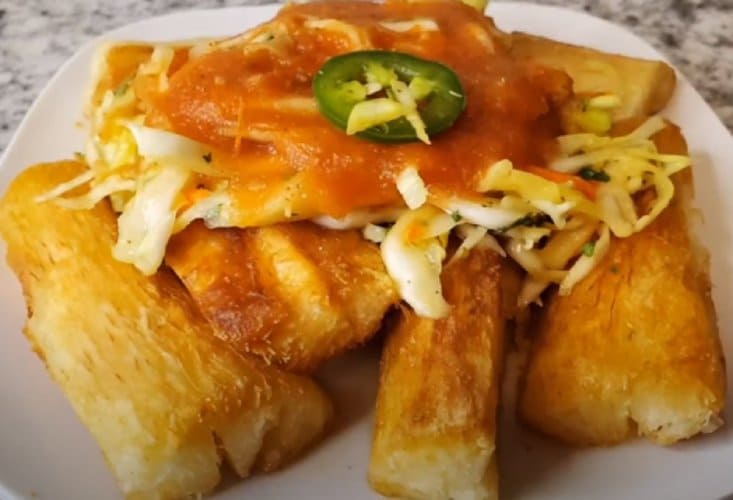 Yuca Frita de El Salvador